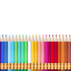 Image showing Rainbow Pencils. EPS 10