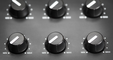 Image showing Volume Knobs