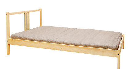 Image showing Wooden Bed