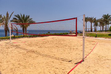 Image showing Beach at the luxury hotel, Sharm el Sheikh, Egypt