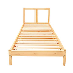 Image showing Wooden Bed