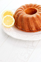 Image showing lemon cake