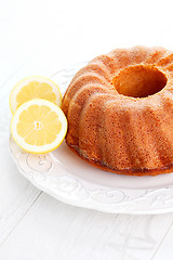 Image showing lemon cake