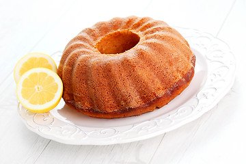 Image showing lemon cake