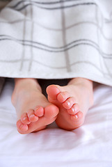 Image showing Child's feet