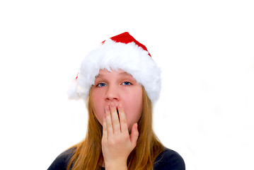 Image showing Chrismas girl