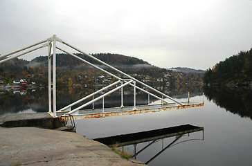 Image showing Diving platform