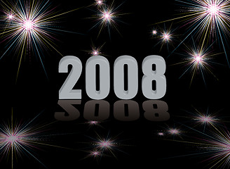 Image showing 2008 fireworks