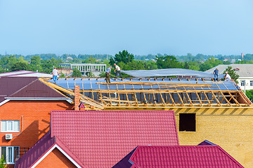 Image showing Roofing works