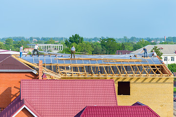 Image showing Roofing works