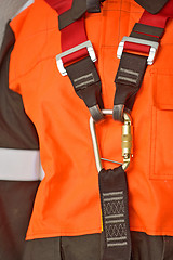 Image showing Industrial safety belt 