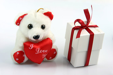 Image showing i love you bear and jewel