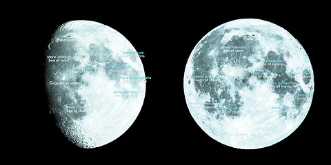 Image showing Moon atlas