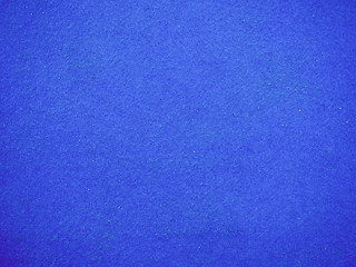 Image showing Retro look Blue fabric background