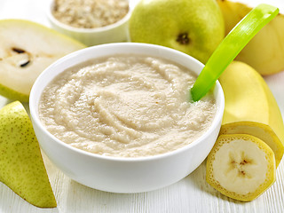 Image showing bowl of baby food