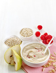 Image showing bowl of baby food