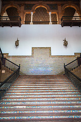 Image showing Spanish Renaissance Revival Staircase