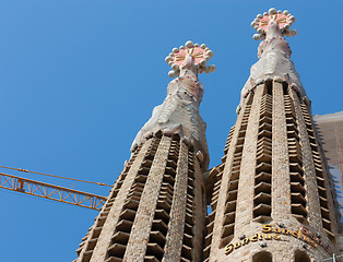 Image showing Sagrada Familia detail