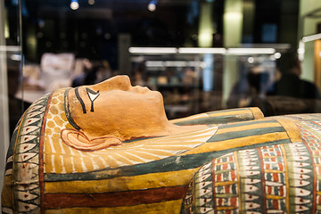 Image showing Egyptian sarcophagus