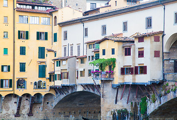 Image showing Ponte Vecchio in Florence