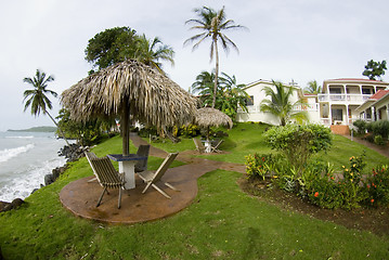 Image showing caribbean resort
