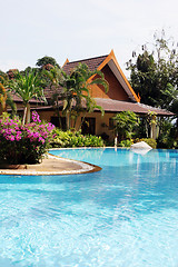 Image showing Tropical resort