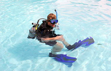 Image showing Scuba diver