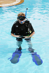 Image showing Scuba diver