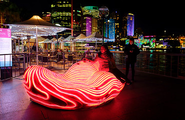 Image showing Heart of the City Vivid Sydney