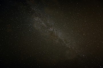 Image showing Night sky with stars