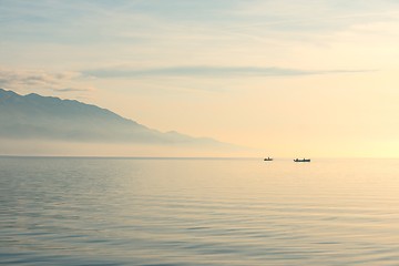 Image showing Scenic view of a small island