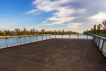 Image showing Empty small pier