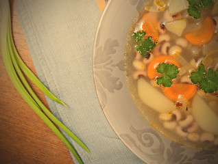 Image showing bean soup