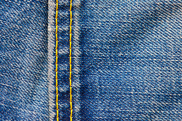 Image showing seam on the jeans