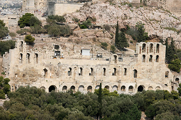 Image showing herodion theatre