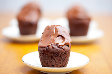 Image showing muffins on table