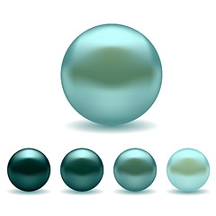 Image showing Set of Pearls