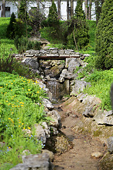 Image showing beautiful waterfall  