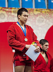 Image showing Gasimov Kanan on podium