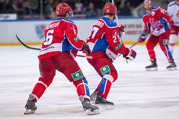 Image showing D. Denisov (6) and I. Grigorenko (27)