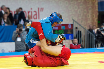 Image showing Mekan Nurjikov (R) vs Vadim Shagin (B)