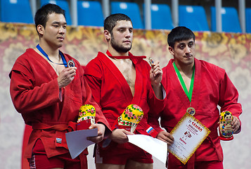 Image showing Gasimov K., Aliskerov I., Jeon Yong jun