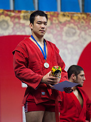 Image showing Gasimov Kanan on podium