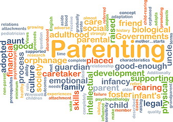 Image showing Parenting background concept