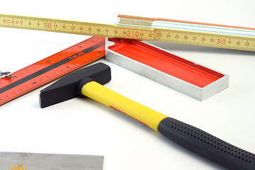 Image showing carpenter tools