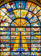 Image showing Philippines Catholic Stained Glass