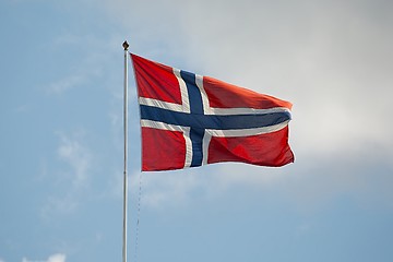 Image showing Norwegian Flag