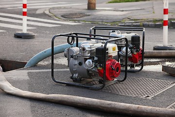 Image showing Water Pumping