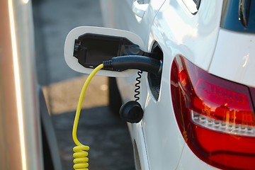 Image showing Electric car charger