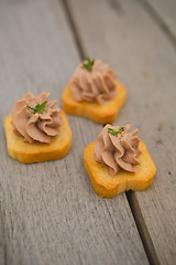 Image showing Delicious Pate Canapes